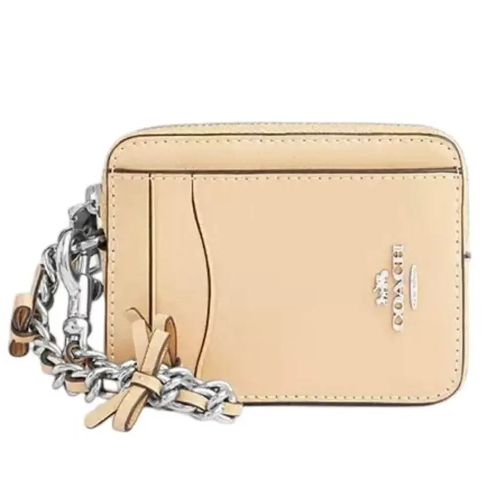 Coach Zip Card Case NWT